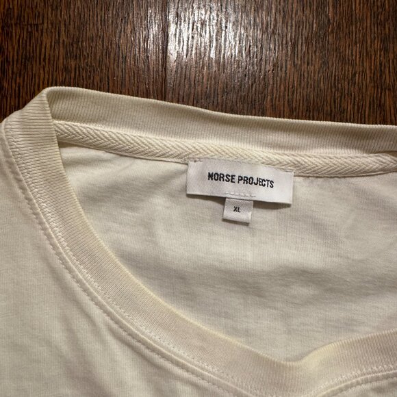 Norse Projects Organic Cotton white tee (XL) - Picture 3 of 8